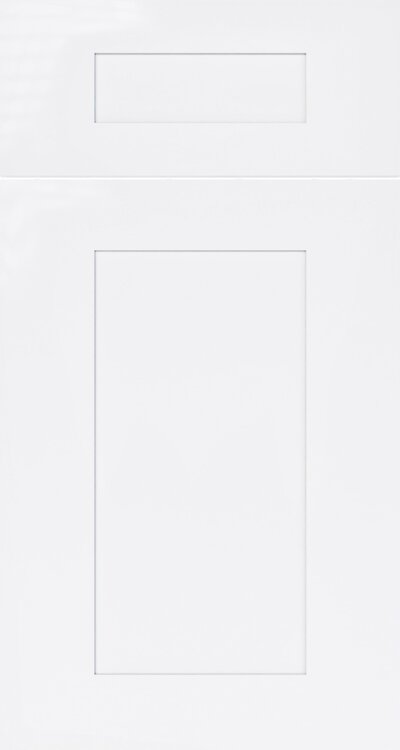 Shaker White cabinet door